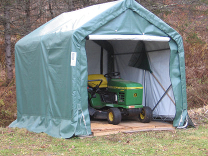 Rhino Shelter | 8'W x 8'L x 8'H Storage Shed (House)