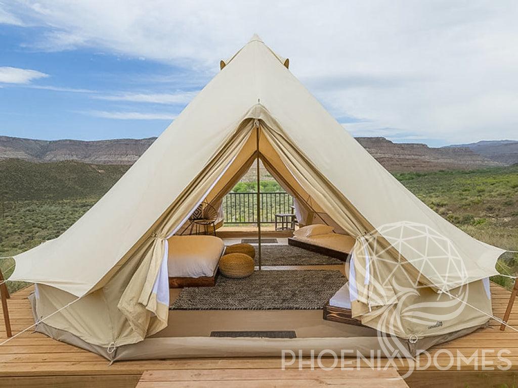 20'/6m Canvas Bell Tent - Phoenix Domes
