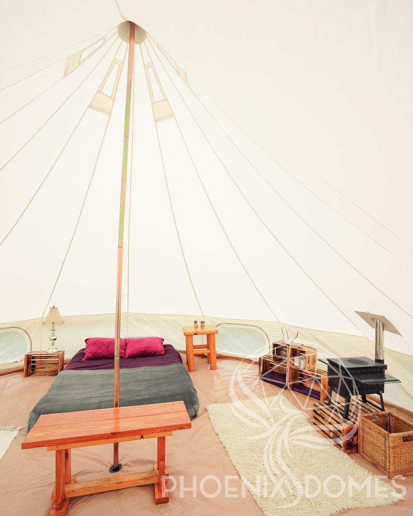 20'/6m Canvas Bell Tent - Phoenix Domes