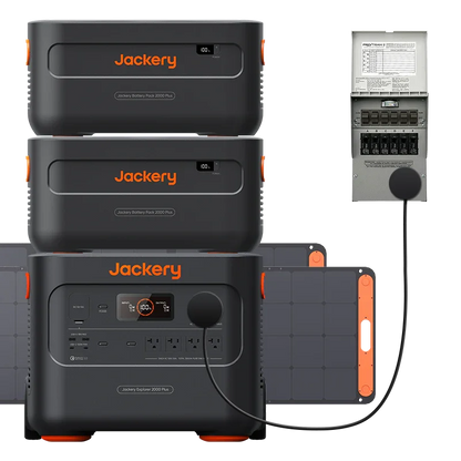 Jackery Solar Generator 2000 Plus Kit (6kWh)