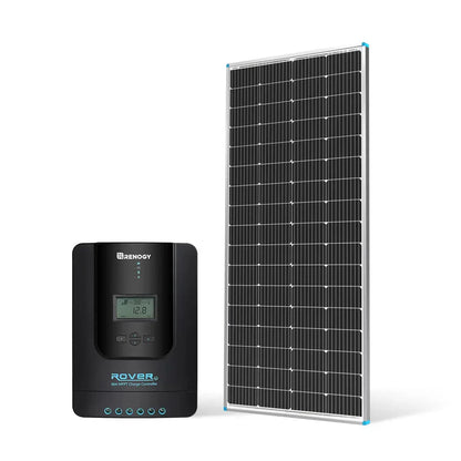 Renogy 200 Watt 12 Volt Monocrystalline Solar Panel with 40 Amp MPPT Charge Controller