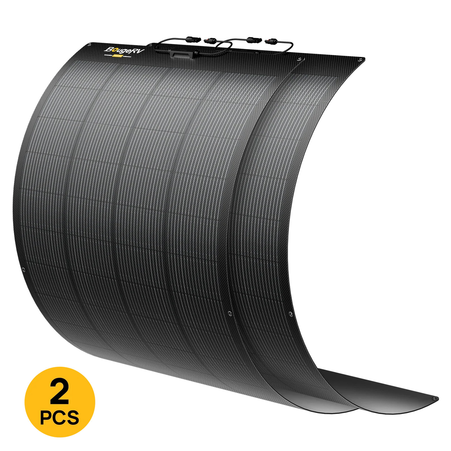 BougeRV Arch Pro 200W N-Type TOPCon Flexible Solar Panel (12V/24V Compatible)