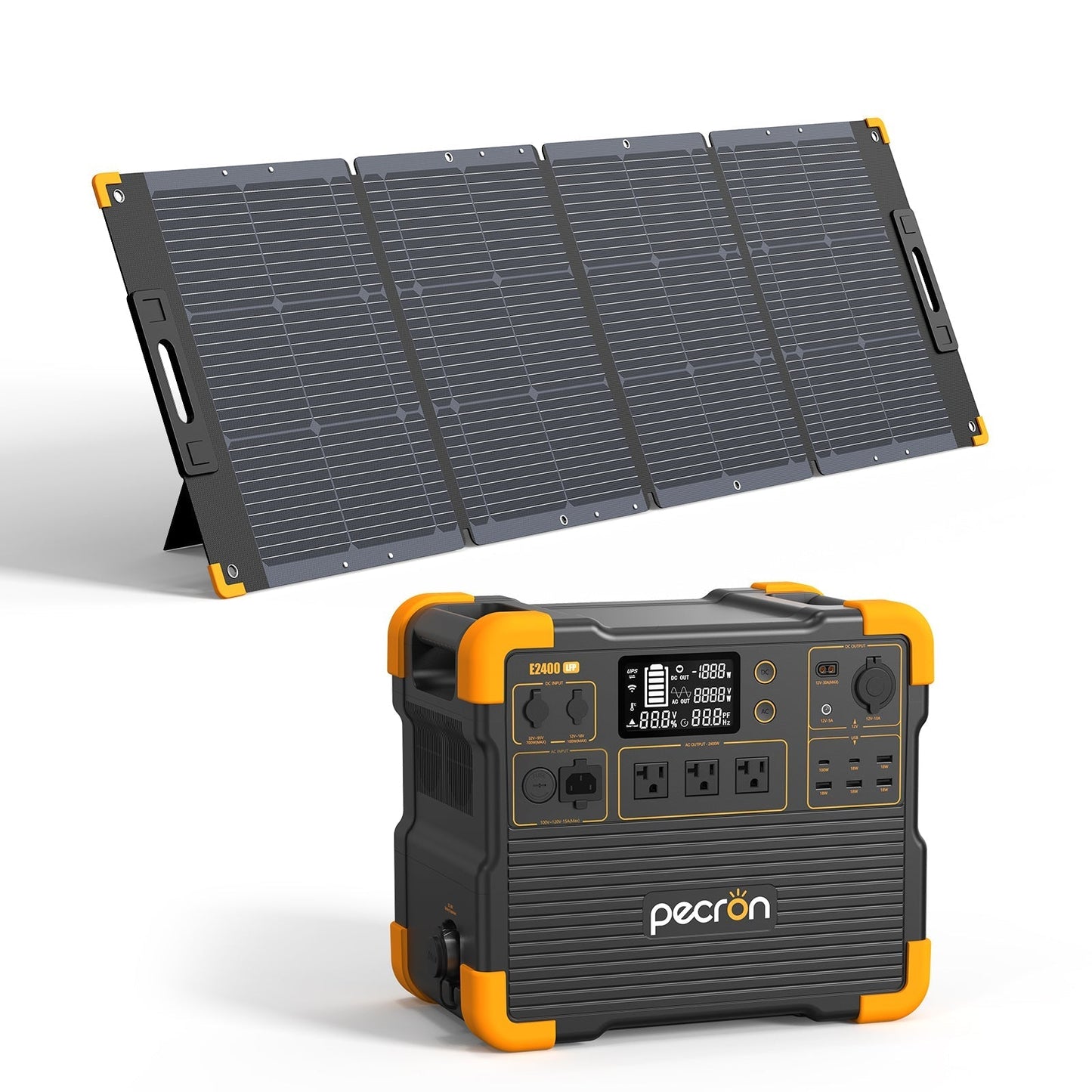 PECRON E2400LFP Portable Power Station 2400W 2048Wh
