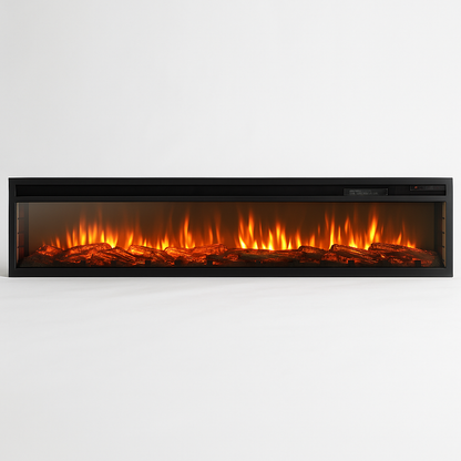 Luminara AeroLine 72-Inch Linear Electric Fireplace