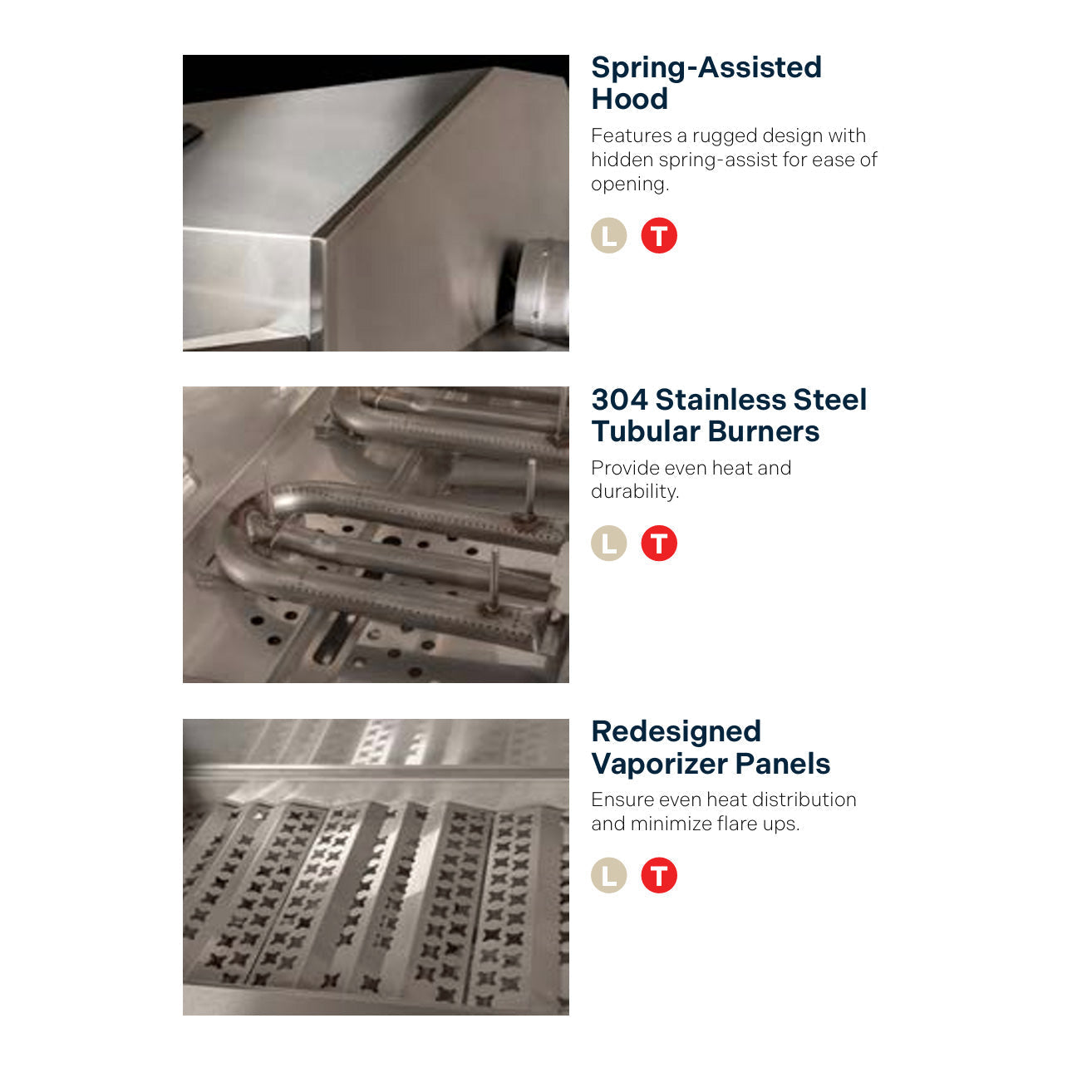 AOG 30" Built-In "T" Series Gas Grill