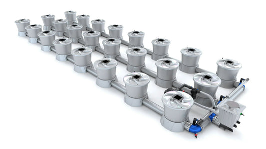 Alien Hydroponics - V-SYSTEM 24 Pot 3 Row Kit