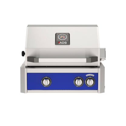 AOG 24-Inch L-Series Built-In Propane Grill with Lights & Rotisserie