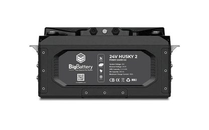 BigBattery 24V HUSKY 2 INV Lithium Battery 5.12kWh 200Ah | LiFePO4 | Inverter Comms | RV | Off-Grid | Marine Battery