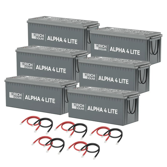 Rich Solar - 24V - 600AH - 15.3kWh Lithium Battery Bank