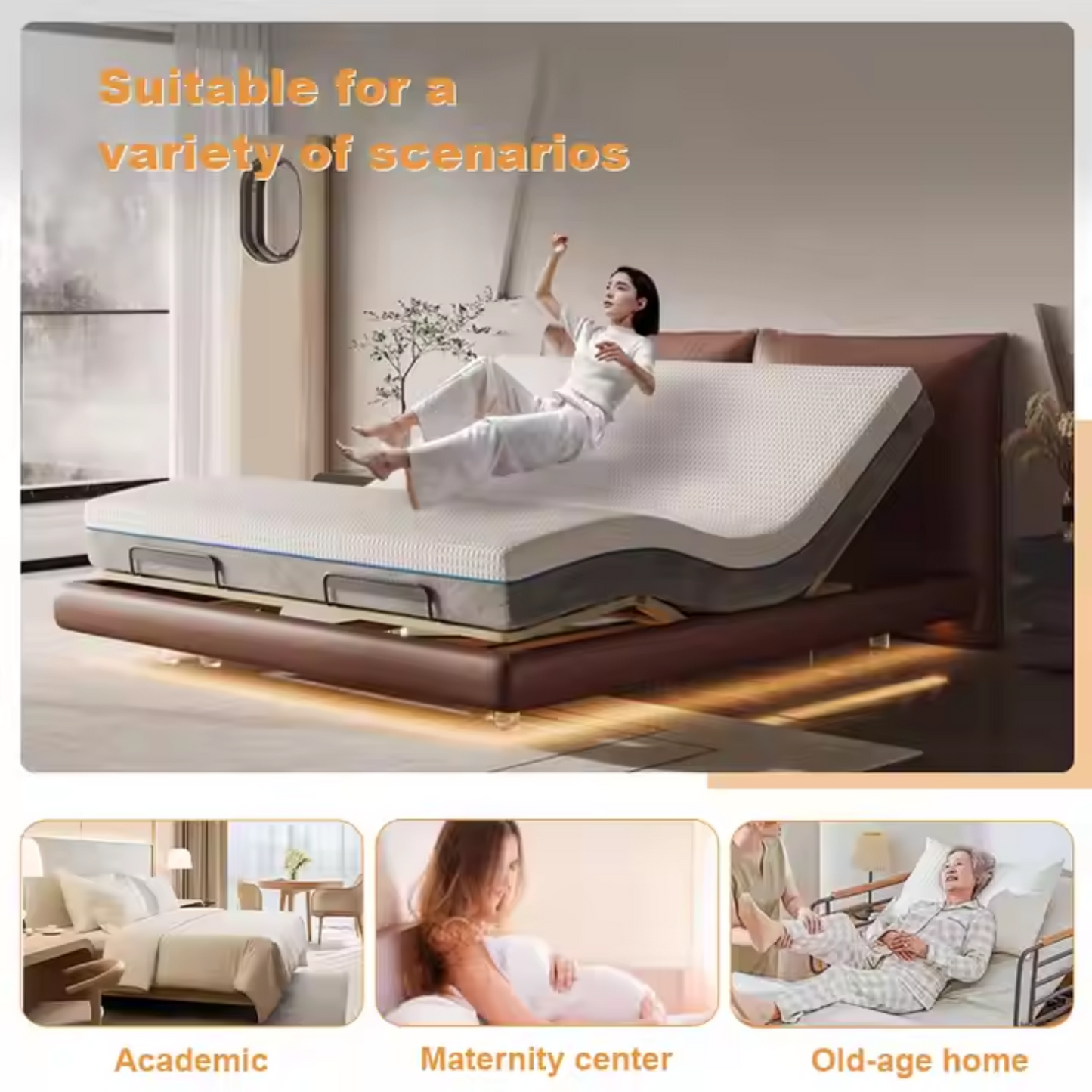 Velari NeroLux A8 Smart Bed