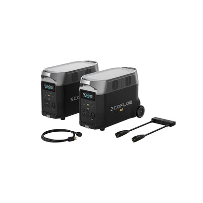 EcoFlow DELTA Pro*2 + Double Voltage Hub