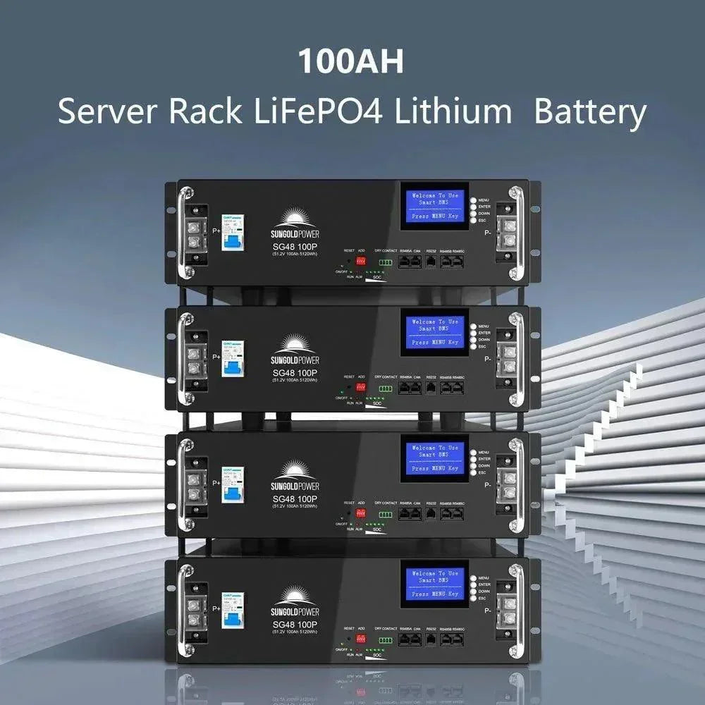 Off-Grid Solar Kit 13000W 48VDC 120V/240V 20.48KWH Lithium Battery 14 X 415 Watts Solar Panels SGR-13KM