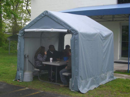 Rhino Shelter | 8'W x 8'L x 8'H Storage Shed (House)