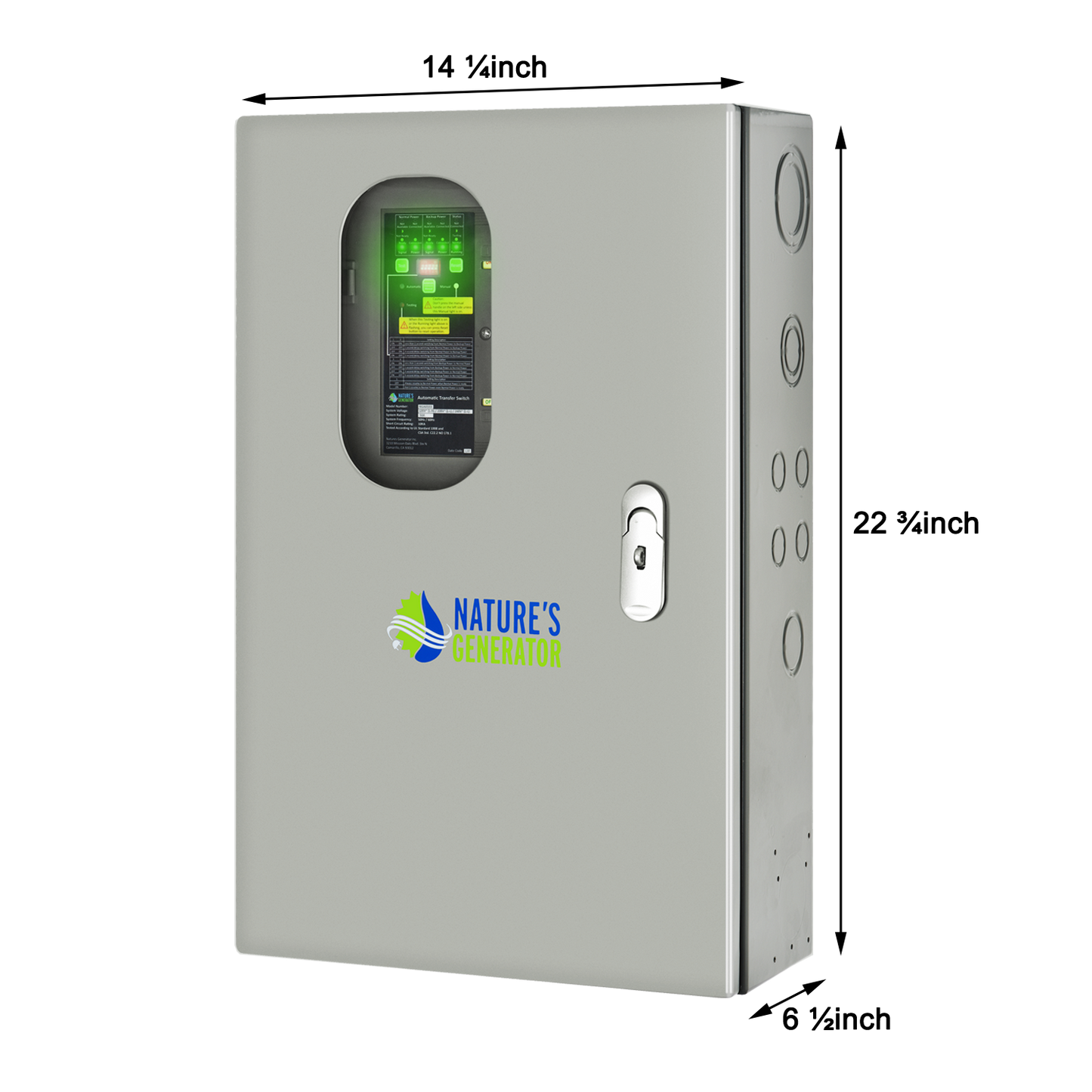 Nature's Generator 30A Automatic Generator Transfer Switch