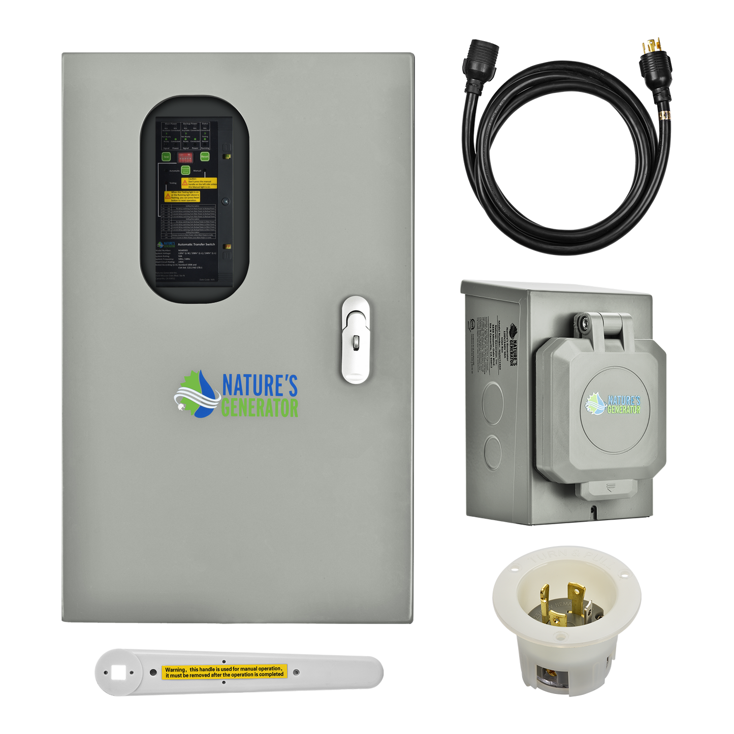 Nature's Generator 30A Automatic Generator Transfer Switch