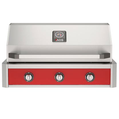 AOG 36" T-Series Built-In Gas Grill - Propane - AOG36TP