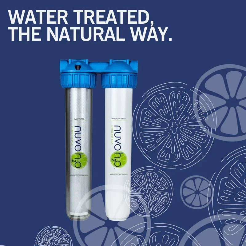 NuvoH2O Home Duo Water Softener + Taste Filter System