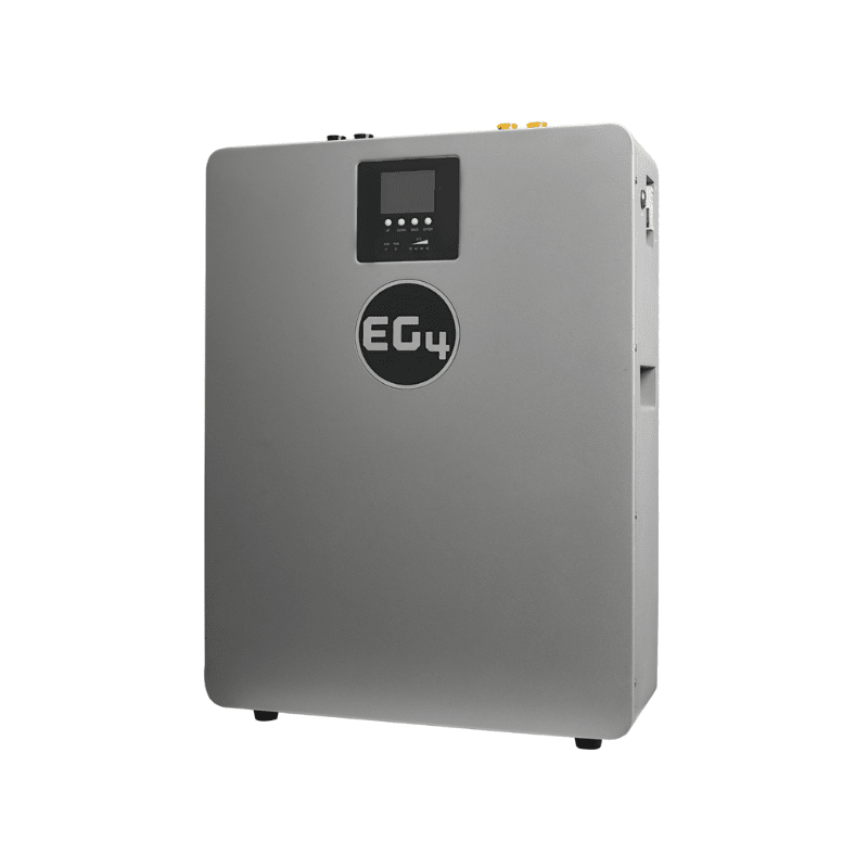EG4 100Ah Lithium Battery - WallMount [Indoor] | 48V 5.12kWh LiFePO4 | UL1973 Certified | 10-Year Warranty