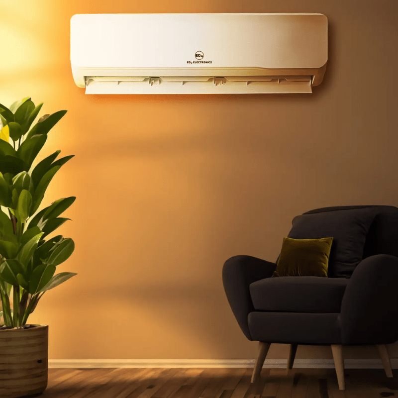 EG4 9K Mini-Split Air Conditioner & Heat Pump | 9,000 BTU | SEER2 29.5 | Plug-n-Cool DIY Install | 5-Year Warranty