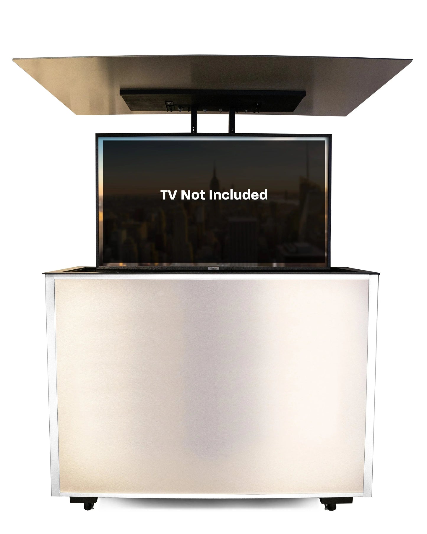 MirageVision 65" Outdoor TV Premium Lift Cabinet