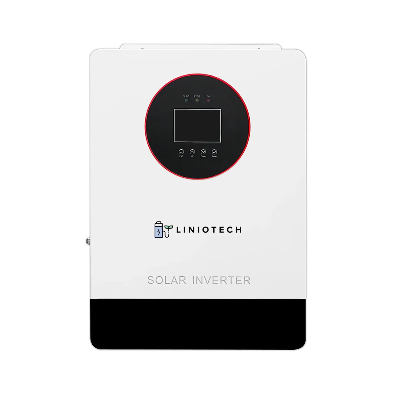 LINIOTECH 3600W Off-Grid Inverter | 4000W PV Input | 3600W Output | 300V VOC Input | 48V 120 Single Phase | All-In-One Solar Inverter