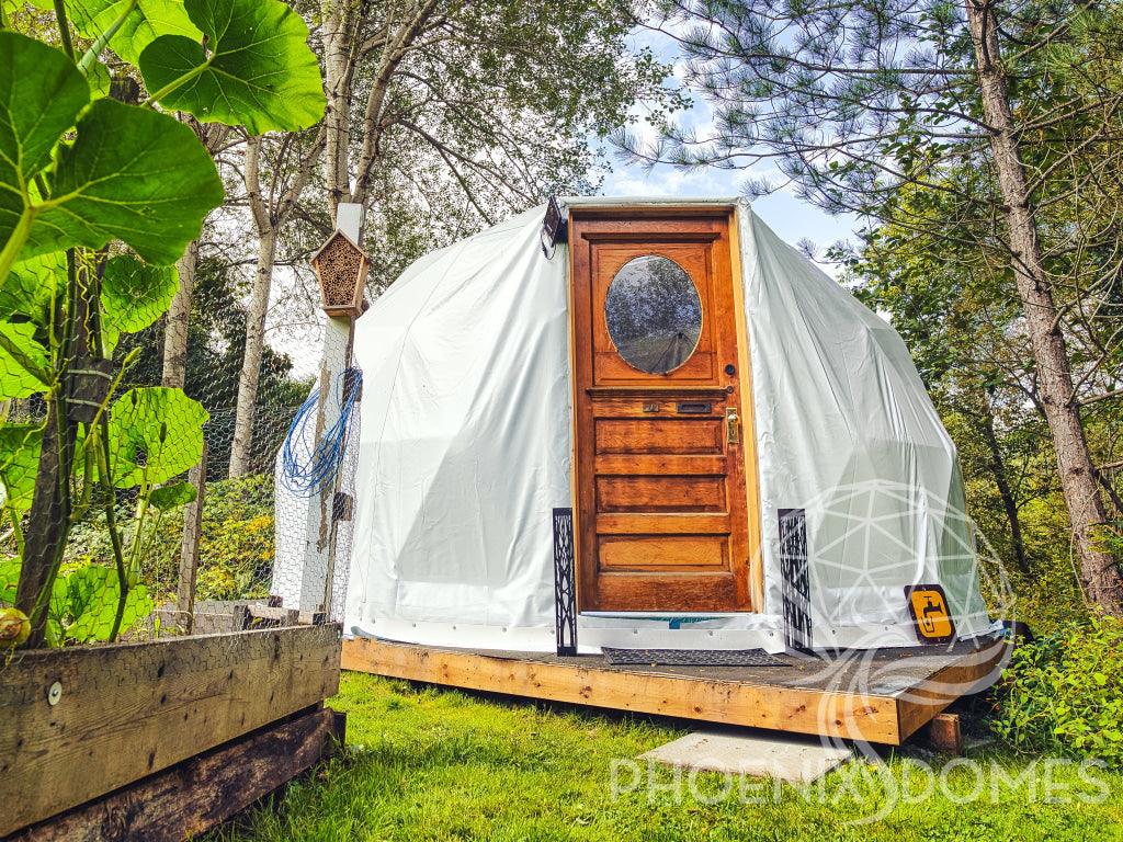 4-Season DELUXE Glamping Package Dome - 16'/5m - Phoenix Domes