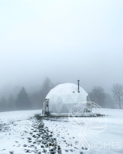 4-Season DELUXE Glamping Package Dome - 26'/8m - Phoenix Domes