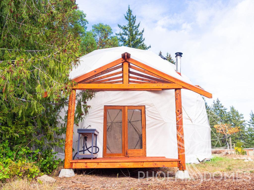 4-Season DELUXE Glamping & Yoga Package Dome - 30'/9m - Phoenix Domes