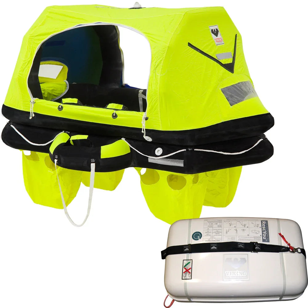 VIKING RescYou Pro Liferaft 6 Person Container Offshore Pack [L006US0285AMD]