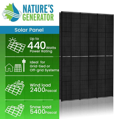 Nature's Generator Powerhouse Gen 2 Solar and Wind Generator