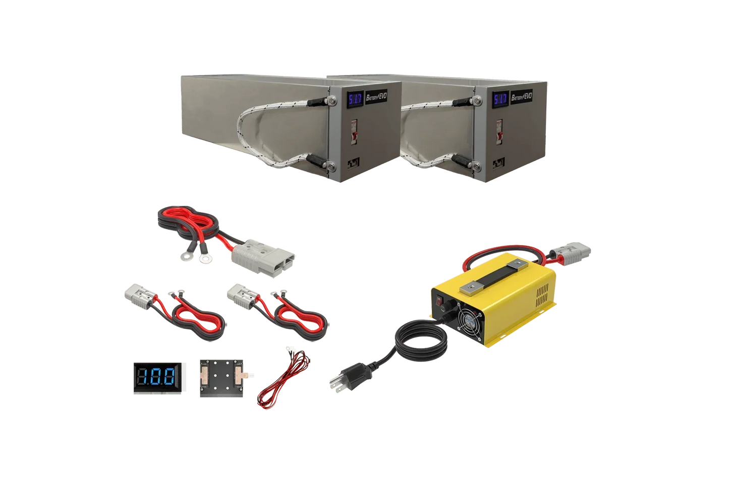 BatteryEVO 48V CHIHUAHUA 2x Battery Kit (80Ah - 4 kWh)
