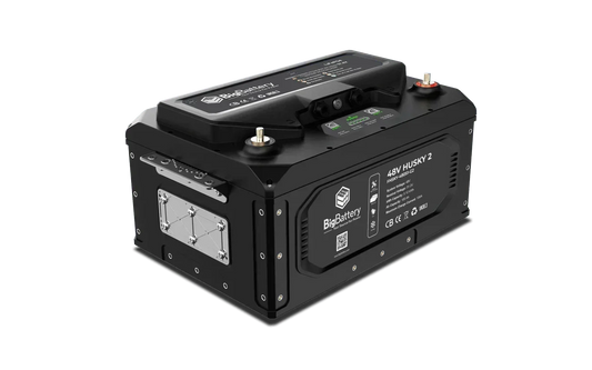BigBattery 48V HUSKY 2 PWR | 5.12kWh LiFePO4 – High Power | Golf Cart | UTV | Industrial Battery