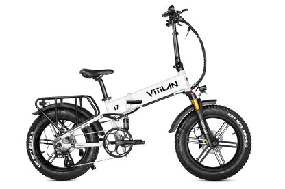 Vitilan I7 Pro Folding Full Suspension Electric Bike