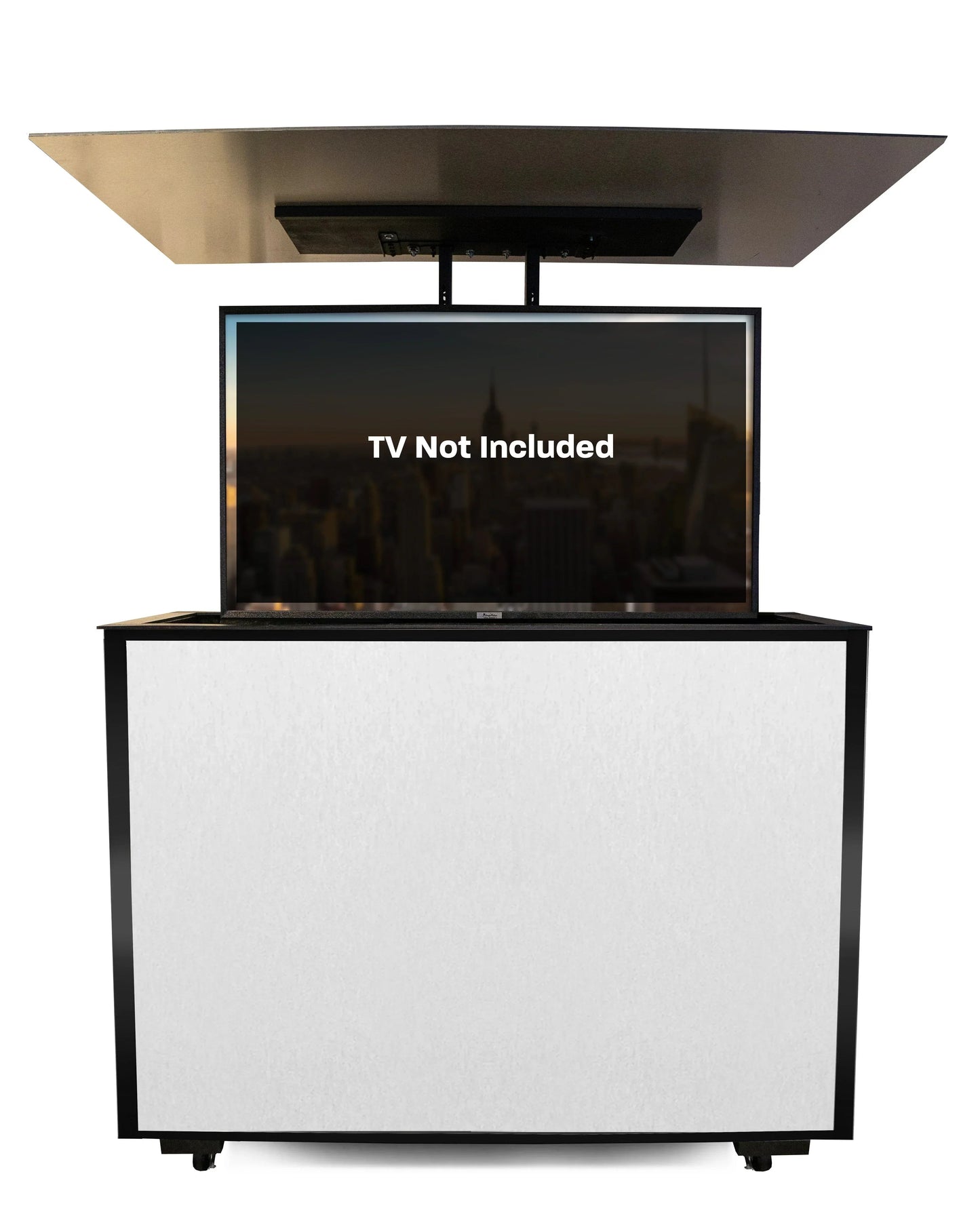 MirageVision 65" Outdoor TV Premium Lift Cabinet