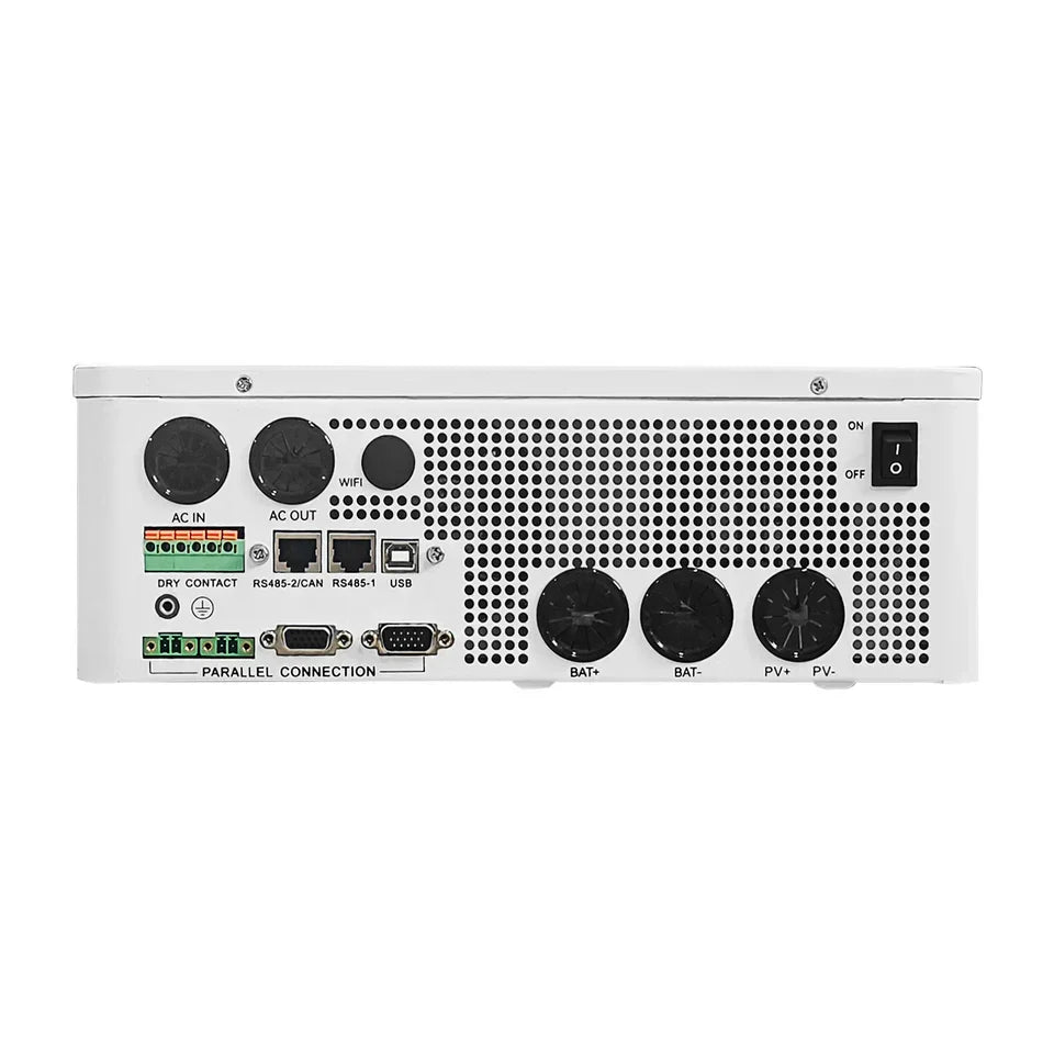 LINIOTECH 3600W Off-Grid Inverter | 4000W PV Input | 3600W Output | 300V VOC Input | 48V 120 Single Phase | All-In-One Solar Inverter