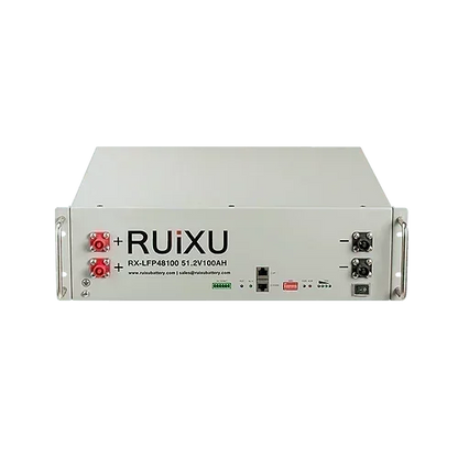 RUIXU Self-Heating RX-LFP48100-H | 19" Rack Mounted 3U Module | UL1973 Certified
