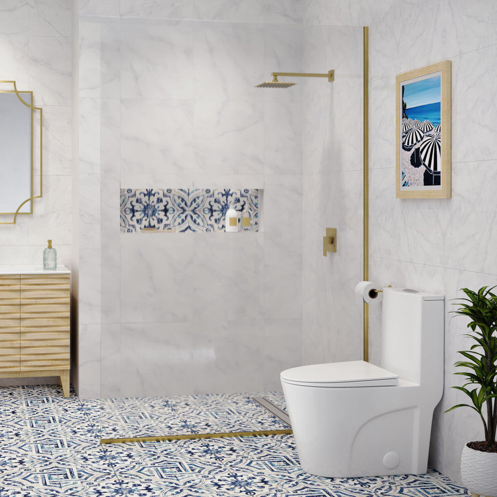 Swiss Madison St. Tropez One Piece Elongated Toilet Dual Vortex Flush 1.1/1.6 gpf with 10" Rough In (6 - Pack)
