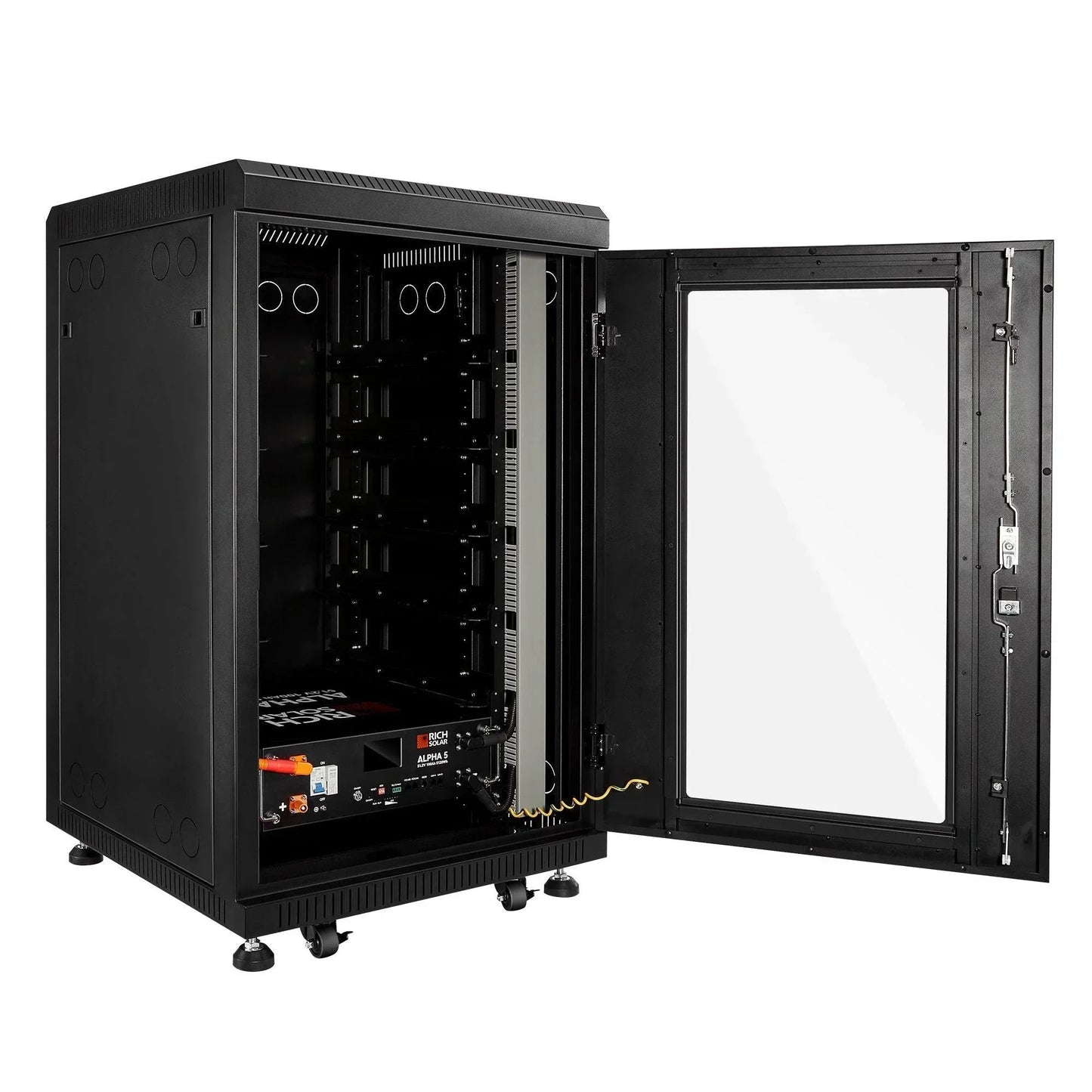 Rich Solar ALPHA 5 | 48V 100Ah LiFePO4 Battery Server Rack Lithium for Residential, Commercial, Off-Grid