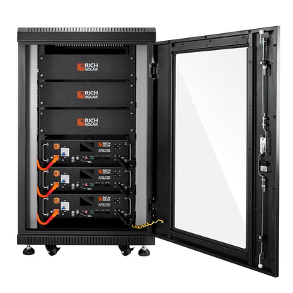 Rich Solar ALPHA 5 PRO 51.2V 100Ah LiFePO4 Battery Premium 48V Server Rack Lithium Battery for Residential, Commercial, RVs, Off-Grid