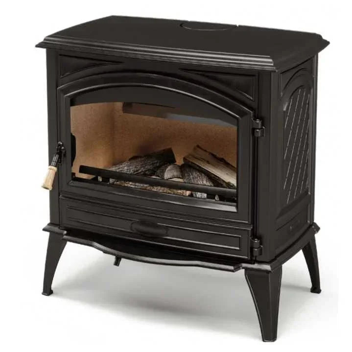 Amantii Lynwood W-76 Cast Iron Free Stand Wood Fireplace