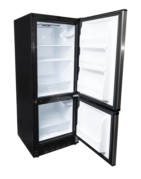 SunStar 10CU Solar DC/AC Refrigerator - Stainless Steel ST-10RF-SS