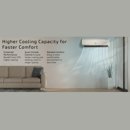 EG4 9K Mini-Split Air Conditioner & Heat Pump | 9,000 BTU | SEER2 29.5 | Plug-n-Cool DIY Install | 5-Year Warranty