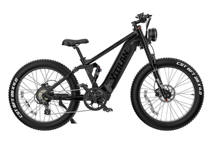 Vitilan T7PRO Full Suspension Mountain E-bike
