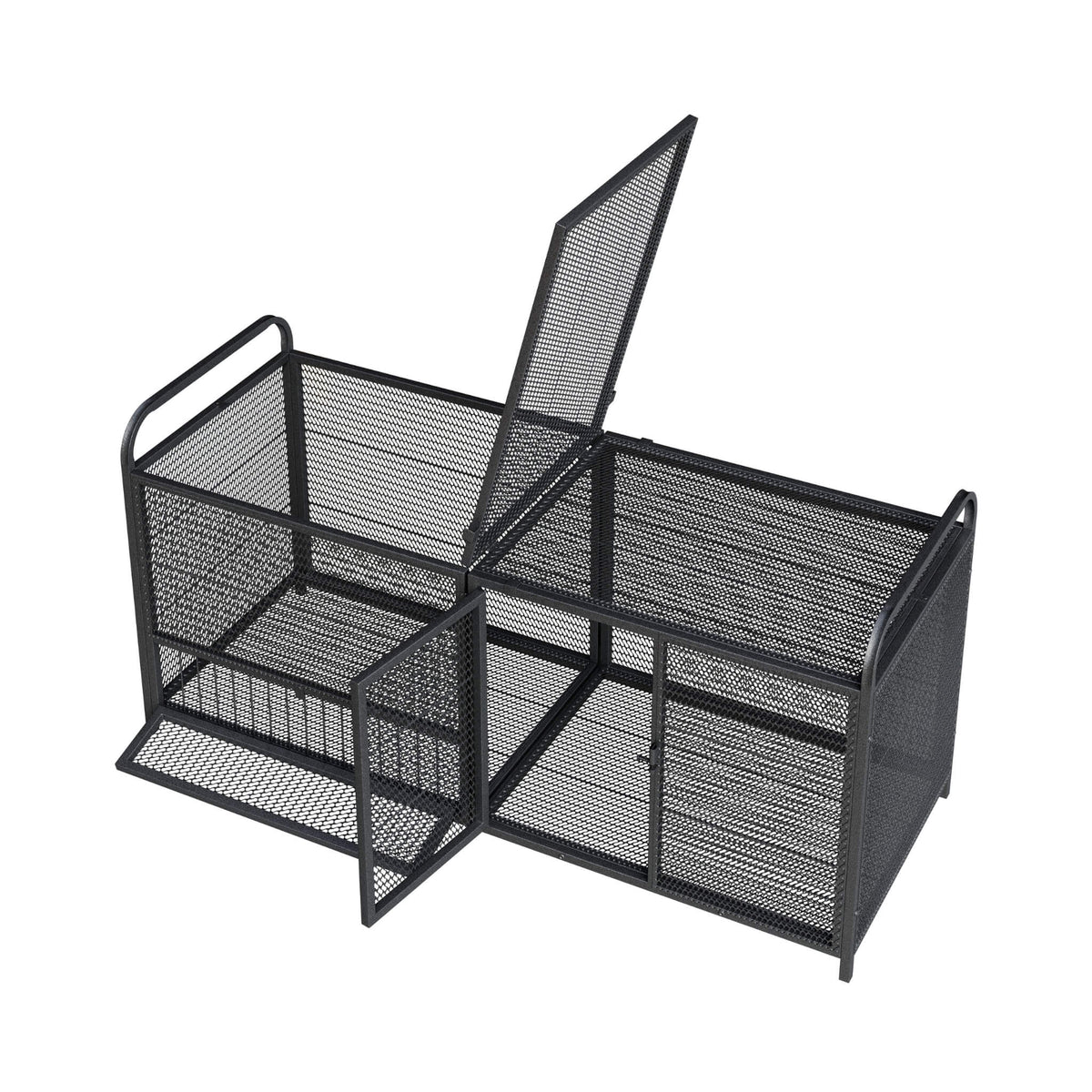 63-Inch Heavy-Duty Large Metal Chicken Coop Cage (SAK13568)