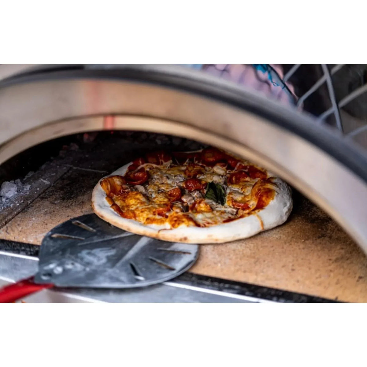 WPPO 7" Round Turning Pizza Peel With Break Down Handle