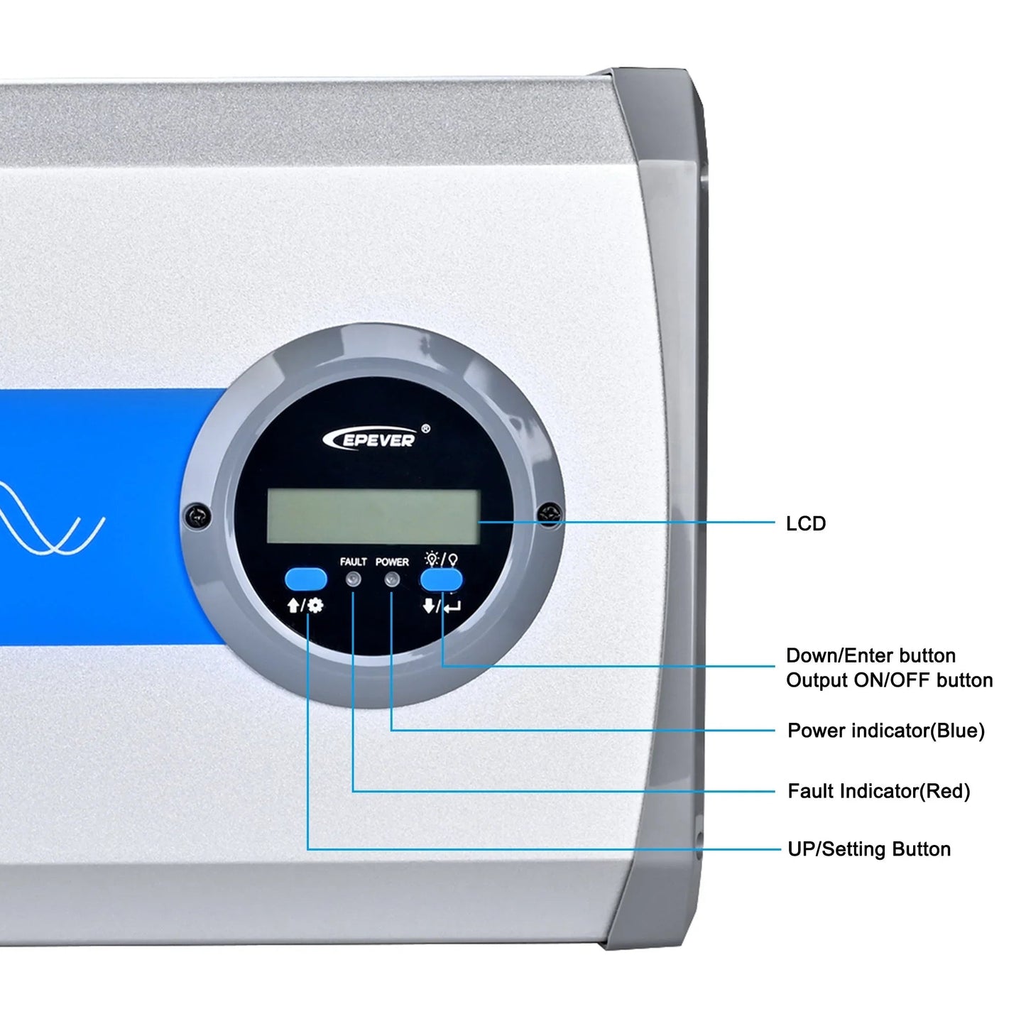 ACOPOWER 3000W 12V Pure Sine Wave Inverter