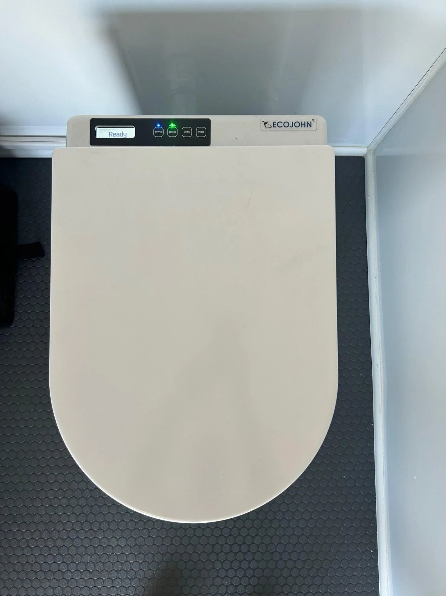 TinyJohn Single Portable Restroom with Waterless Incinerating Toilet