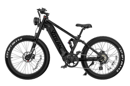 Vitilan T7PRO Full Suspension Mountain E-bike