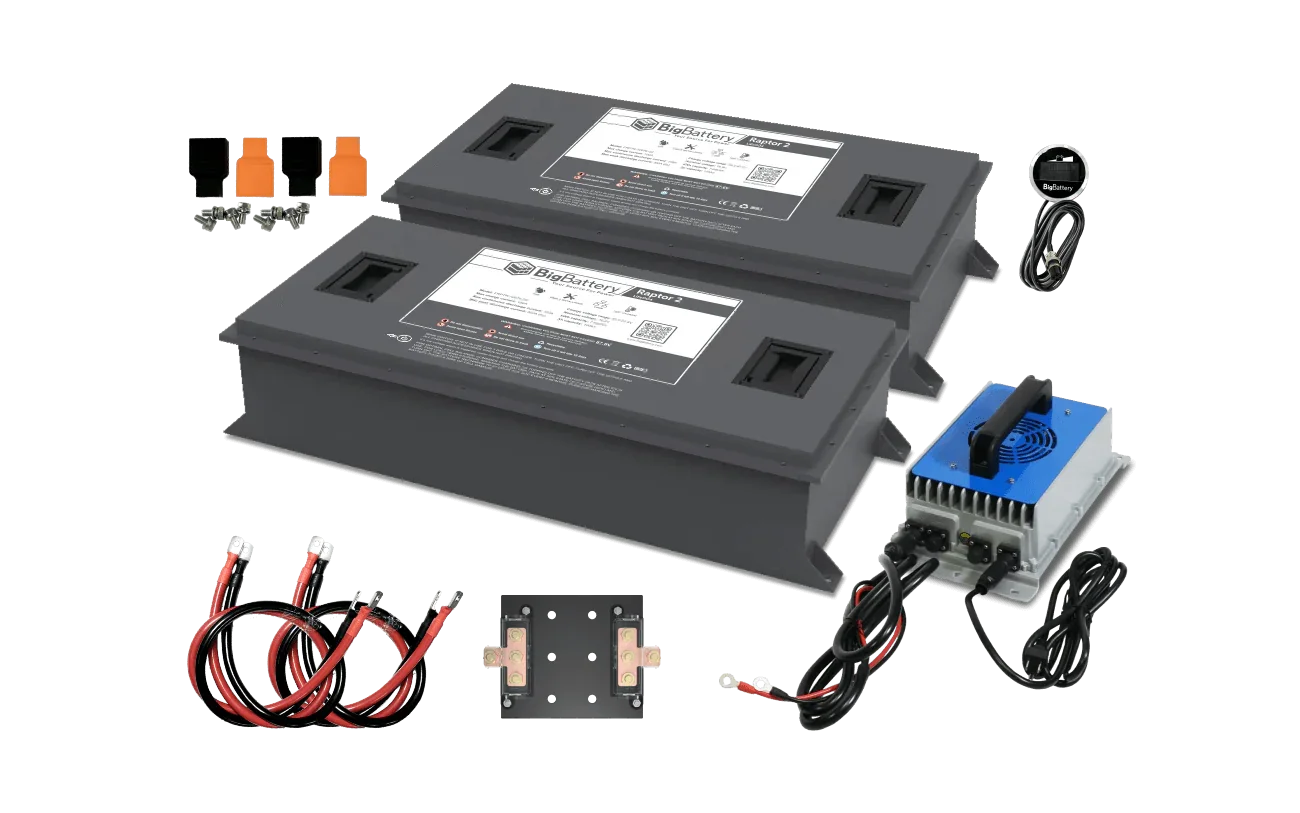 BigBattery 72V 2X RAPTOR 2 KIT