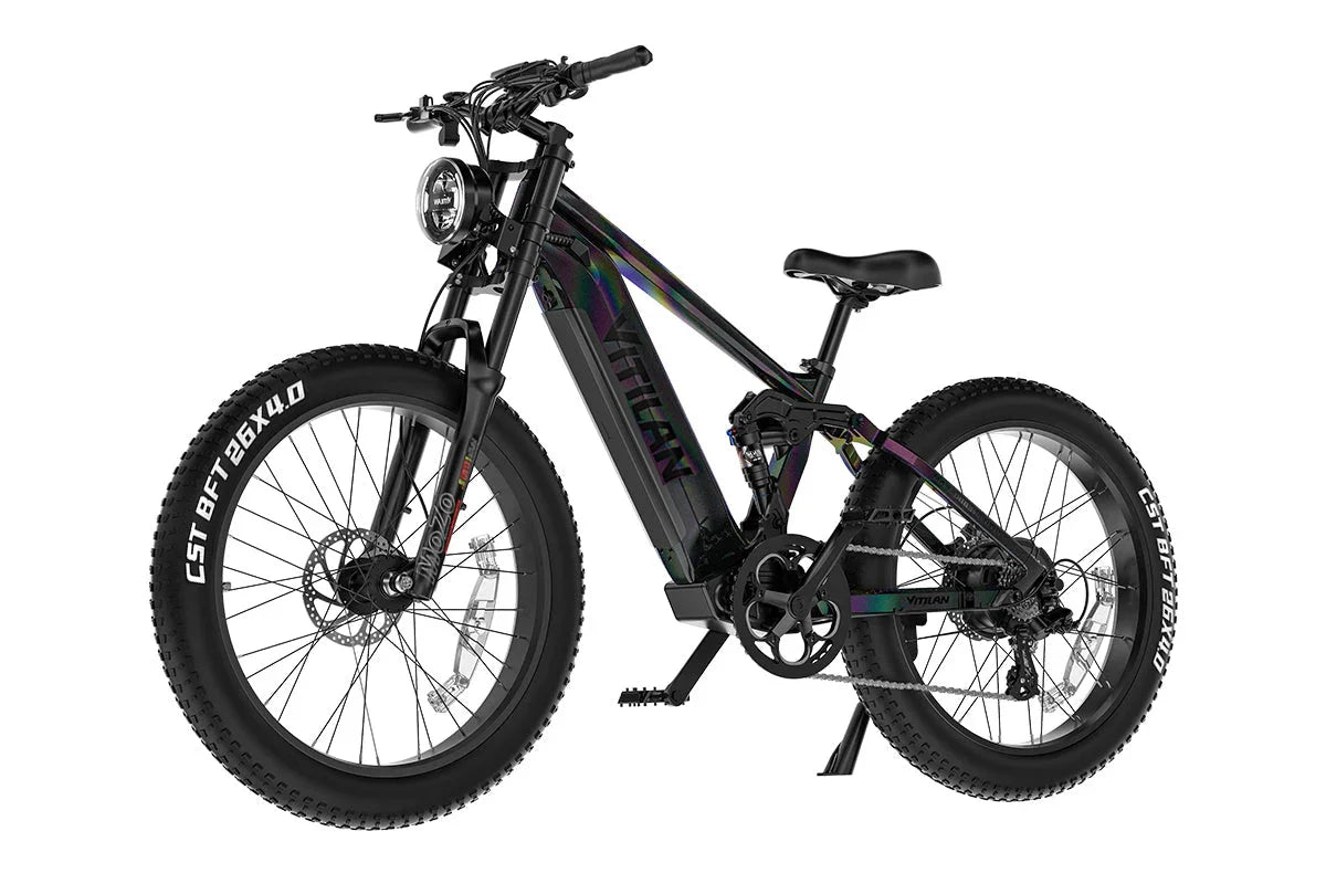 Vitilan T7PRO Full Suspension Mountain E-bike